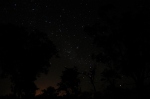 A million stars blaze in the moonless night sky, outback NSW
