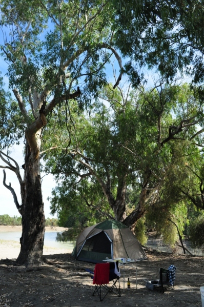Darling River campsite